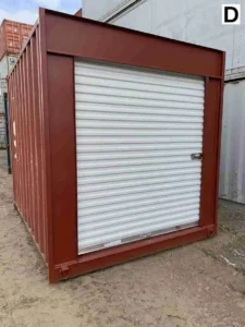 Roll Up Container shutter Down