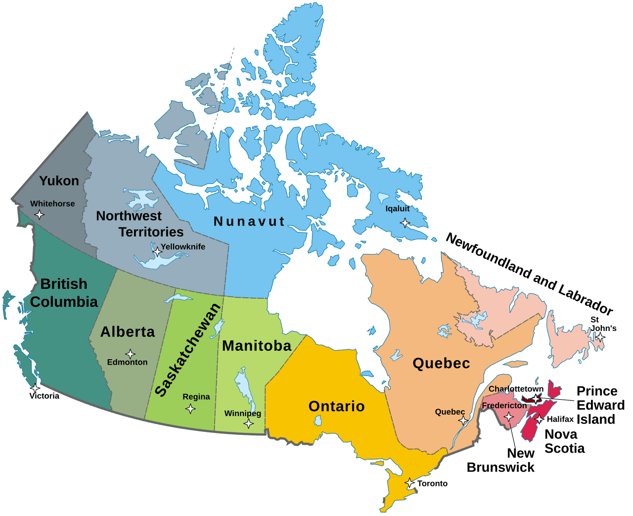 Canada map_1